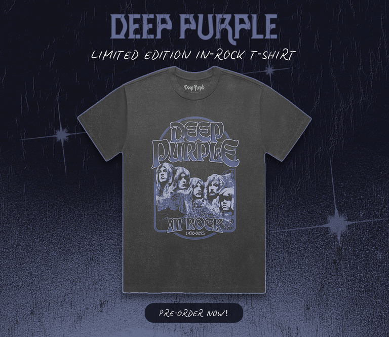 New limited edition In Rock T-Shirt | Pre-order now