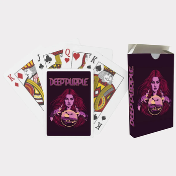 Deep Purple Playing Cards